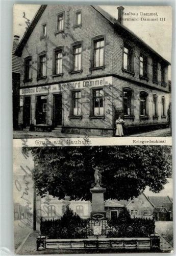 Nauheim Gasthaus Saalbau Kriegerdenkmal