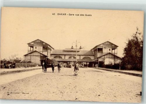 Dakar Gare vue des Quals
