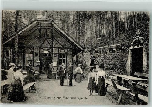 Krottensee Maximiliansgrotte Eingang