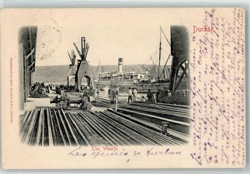 Durban die Werft Dampfer