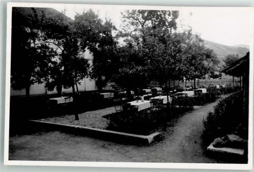 Durbach Gasthaus Garten Ort handschriftlich