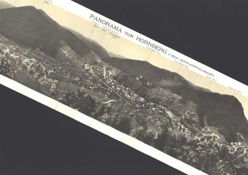 Hornberg Panorama 60cm x 18cm