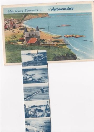 Arromanches-les-Bains ausziehbarer Papierstreifen