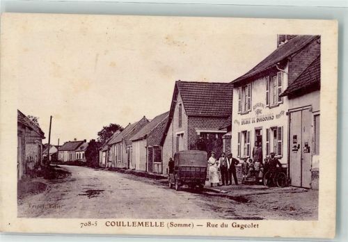 Coullemelle Rue du Gageolet Gasthaus Debit de Boissons
