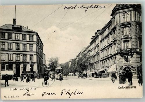 Kopenhagen Straßenbahn Frederiksberg Allé