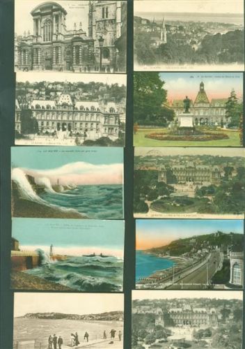 Le Havre Lot mit 16 AK