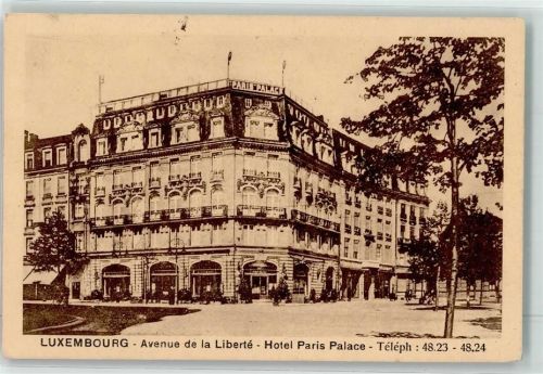 Luxembourg Hotel Paris Palace Avenue de la Liberte