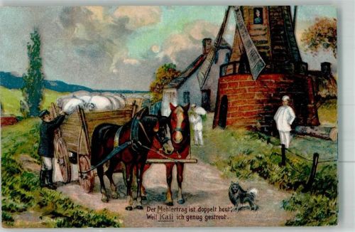 Das ABC des Landmanns Müller Mühle Tiergespann Kalisyndikat GmbH Berlin