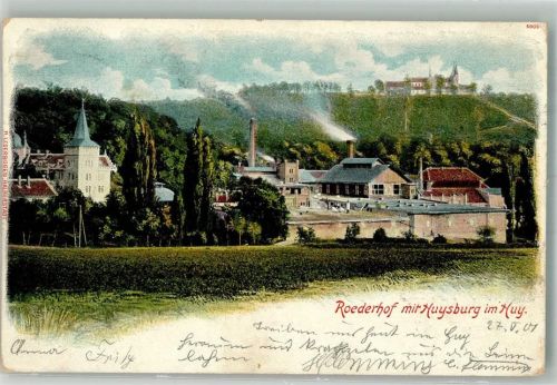 Huysburg 1901 Roederhof
