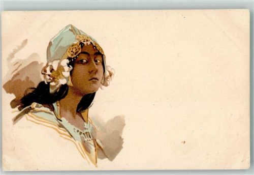 1900 Morgenland Frauenschönhiten Serie 7006 Tracht