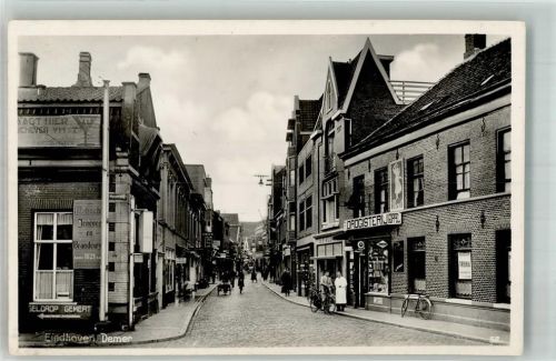 Eindhoven 1940 Feldpost WK II Bhf.Offz. 92 Fahrrad Geschäft Drogerie