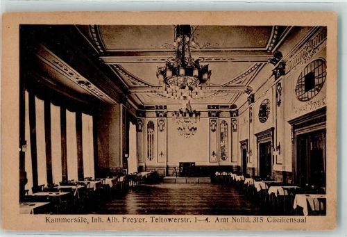 10115 W1000 Schöneberg - Kammersäle Cäciliensaal Kronleuchter