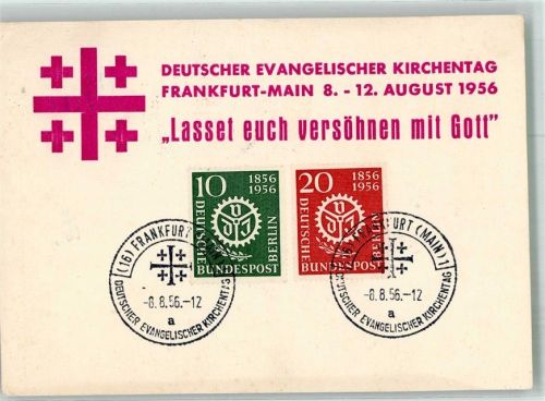 Frankfurt 1956 Ev. Kirchentag 1956 Ereignis