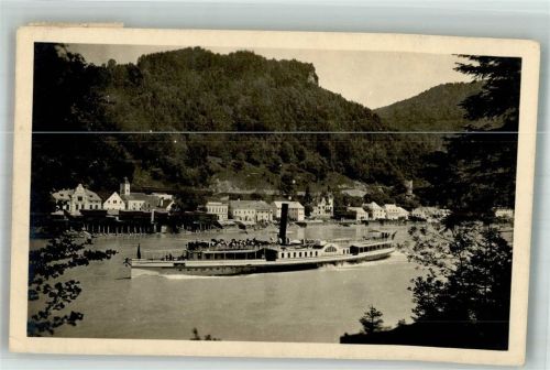 Sarmingstein 1919 Raddampfer Strudengau