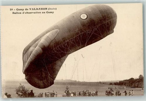 Valdahon Fesselballon Observation au Camp WK I Militär
