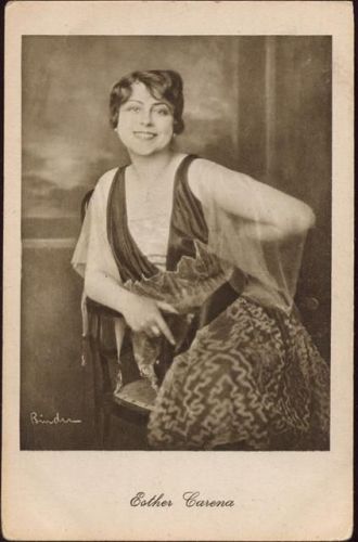 Esther Carena. Nr. F 66,Hermann Wolff AKU1 Schauspieler um 1920/30