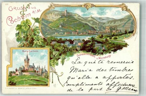 Cochem Sehl u. Winneburg Die Burg
