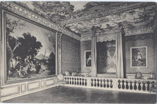 um 1910 Oberschleißheim, kgl. Schloss (royal castle) mit Gemälde-Galerie (picture-gallery),Lorenz Fränzl