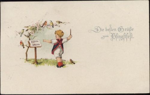 1927 Kleiner Dirigent, Pfingstgrüße