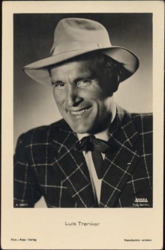 um 1930-40 Luis Trenker, Foto Sandau Nr. A 2487/1,Film-Foto-Verlag