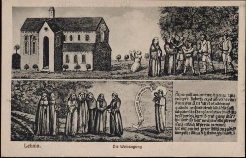 um 1920/30 Die Weissagung, Lehnin,Hermann Haack