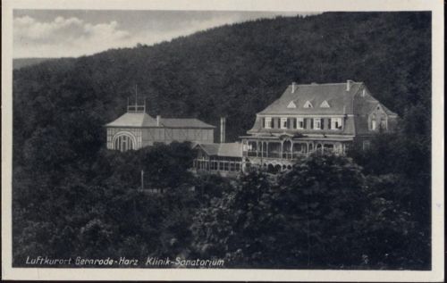 1953 Gernrode, Sanatorium,Carl Mittag