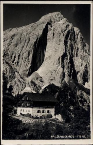 Hallerangerhaus 1939 Bergpanorama, Foto-Ak Nr. 11297,Otto Schuricht