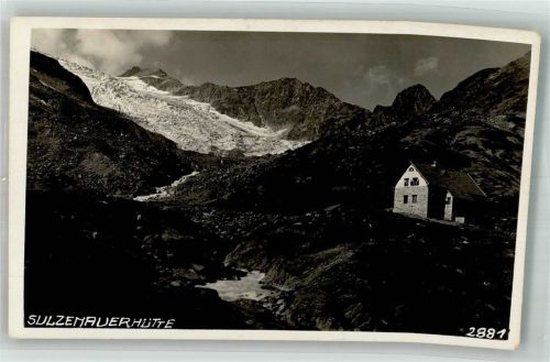 Sulzenauhütte Gasthaus Berghütte