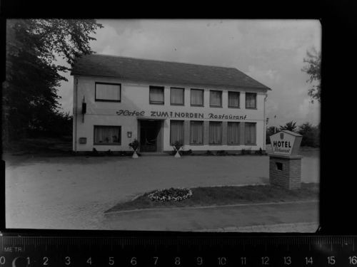 24848 W2381 Jagel b Schleswig GLASNEGATIV Hotel Zum Norden