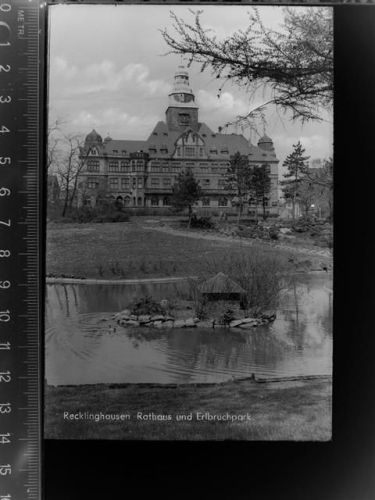 Recklinghausen Rathaus und Erlbruchpark