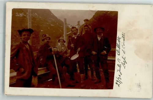 Bergamo 1919 Ort lt. Stempel Bergsteiger