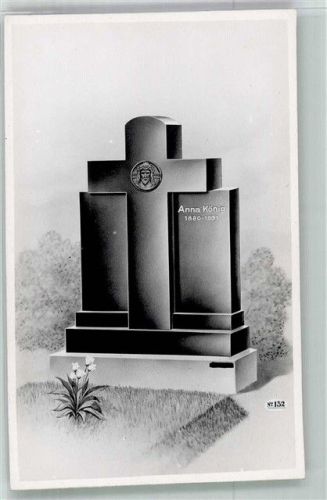 Nr. 132 Grabmal Anna König gest. 1931