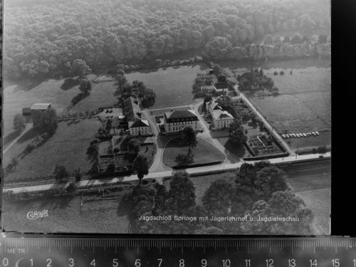 Springe Jagdschloss Springe m. Jägerlehrhof u. Jagdlehrschau