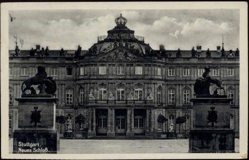 1937 Stuttgart, Neues Schloss