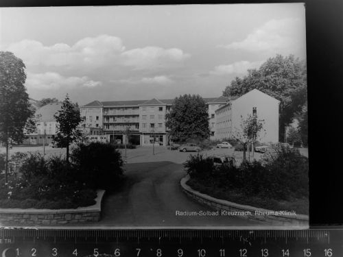 55543 W6550 Bad Kreuznach GLASNEGATIV Rheumaklinik