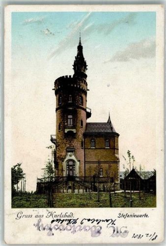 Karlovy Vary 1901 Stefaniewarte