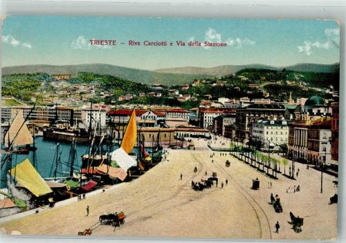 Trieste / Triest / Trst Hafen Riva Carciotti