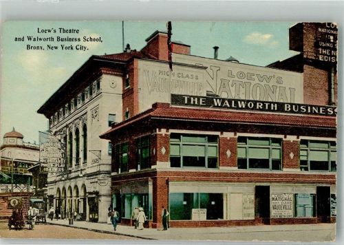 New York City Bronx Loews Theater Walworth Business School