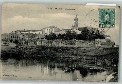 Fuenterrabia 1907 Marke bildseitig