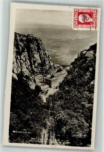 Montserrat Kloster Marke bildseitig
