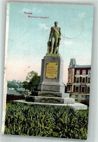 Namur 1915 Denkmal Lepold I. Feldpost WK I 6.Armee