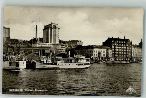 Göteborg 1932 Hafen Otterhall Skeppsbron