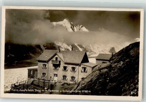 Kals am Großglockner 1928 Hüttenstempel Kaiser-Franz-Josef Haus Großglockner