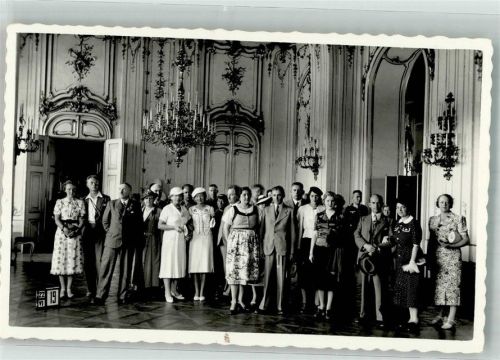 Wien Schloss Schönbrunn Uniform WK II Gruppenfoto