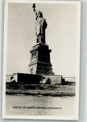 New York City 1938 Denkmal Freiheitstatue