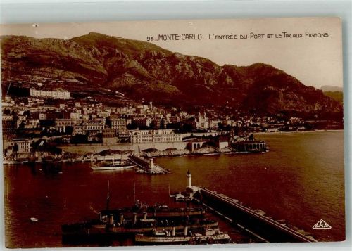 Monte Carlo Hafen et Le Tir aux Pigeons