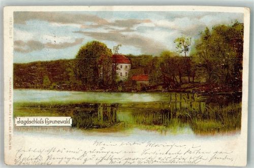Grunewald 1900 Jagdschloss