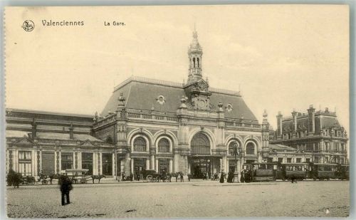 Valenciennes Bahnhof Straßenbahn