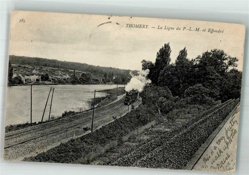 Thomery 1907 Eisenbahn