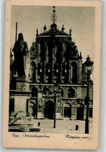 Riga Schwarzhäupterhaus Denkmal